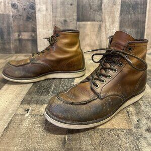 Red Wing 875 Moc Toe Work Boots Mens 8.5 D